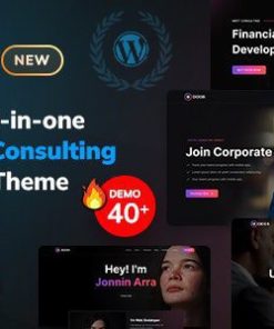 Doob 商业咨询 WordPress 主题doob business consulting wordpress theme