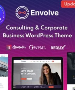 涉及咨询业务 WordPress 主题envolve consulting business wordpress theme