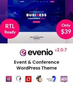 Evenio WordPress 主题evenio wordpress theme