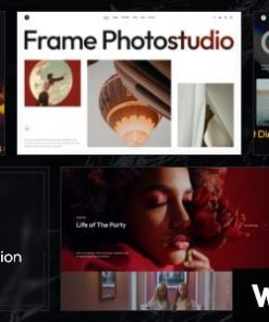 相框照片视频 WordPress 主题frame photo video wordpress theme