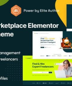FreeAgent 自由职业者市场 Elementor 主题freeagent freelance marketplace elementor theme