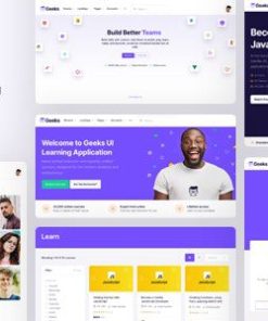 极客在线学习市场 WordPress 主题geeks online learning marketplace wordpress theme