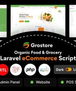 Grostore 食品杂货店 Laravel 电子商务grostore food grocery laravel ecommerce