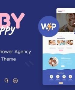 快乐宝贝 WordPress 主题happy baby wordpress theme