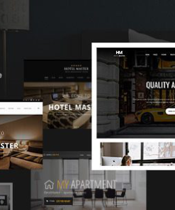 酒店大师 WordPress 主题hotel master wordpress theme