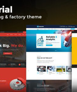 工业制造工厂 wordpress 主题industrial manufacturing factory wordpress theme