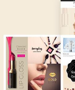 Iniya 美容店化妆品主题iniya beauty store cosmetic theme