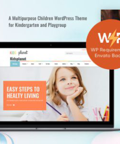 儿童星球 WordPress 主题kids planet wordpress theme