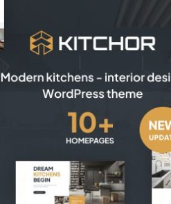 Kitchor 室内设计 WordPress 主题kitchor interior design wordpress theme
