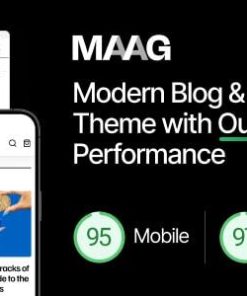 MAAG 博客杂志 WordPress 主题maag blog magazine wordpress theme