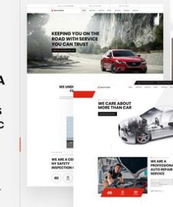 汽车维修机 WordPress 主题macchina auto repair wordpress theme