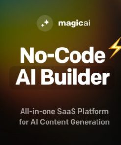 MagicAI OpenAI 内容文本图像聊天代码生成器作为 SaaSmagicai openai content text image chat code generator as saas