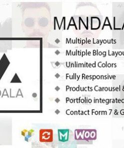 曼陀罗 WordPress 主题mandala wordpress theme