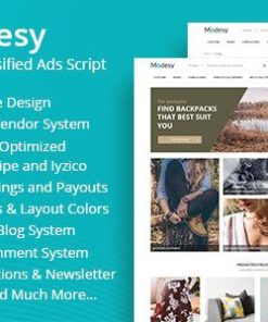 Modesy D 市场分类广告脚本modesy d marketplace classified ads script