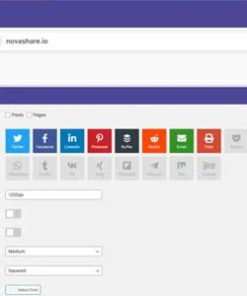 novashare wordpress social sharing plugin Novashare WordPress 社交分享插件