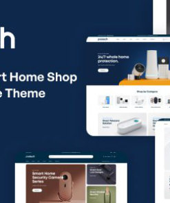 Priote智能家居商店WooCommerce主题priotech smart home shop woocommerce theme