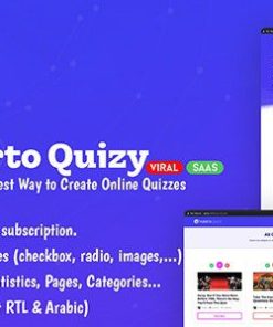 Puerto Quizy 高级测验生成器脚本 SaaSpuerto quizy premium quiz builder script saas