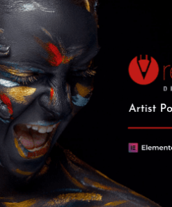 红色艺术 WordPress 主题red art wordpress theme