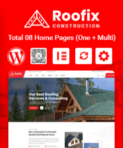 Roofix 屋顶服务 WordPress 主题roofix roofing services wordpress theme