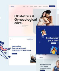 健康 WordPress 主题salute wordpress theme