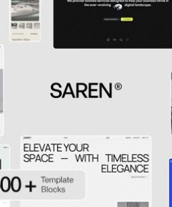 Saren WooCommerce WordPress 主题saren woocommerce wordpress theme