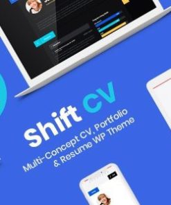 ShiftCV WordPress 主题shiftcv wordpress theme