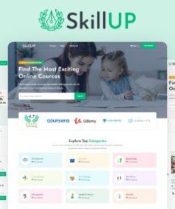 Skillup WordPress 主题skillup wordpress theme
