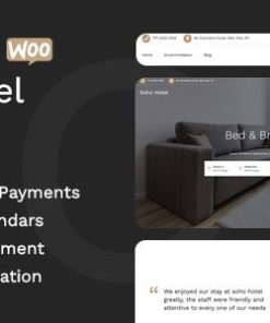 WordPress 的 Soho 酒店预订日历soho hotel booking calendar for wordpress