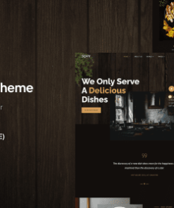 Sovy 餐厅 FSE WordPress 主题sovy restaurant fse wordpress theme
