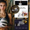 Spike 排球 WordPress 主题spike volleyball wordpress theme