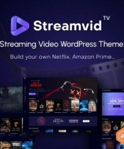 Streamvid 流媒体视频 WordPress 主题streamvid streaming video wordpress theme