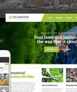 园林设计师 WordPress 主题the landscaper wordpress theme