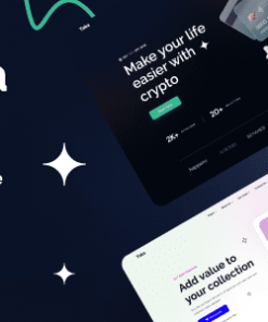 Toka NFT 加密 WordPress 主题toka nft crypto wordpress theme