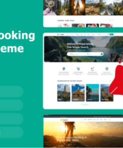旅游预订 WordPress 主题travel tour booking wordpress theme