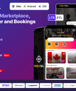 TruelySell 多供应商在线服务预订市场truelysell multi vendor online service booking marketplace