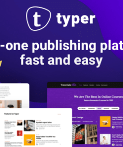 打字机 WordPress 主题typer wordpress theme