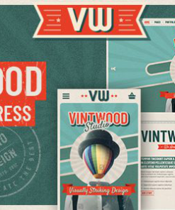 Vintwood WordPress 主题vintwood wordpress theme
