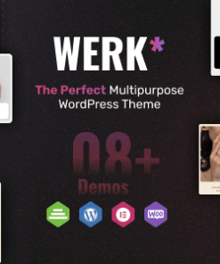 植物 WordPress 主题werk wordpress theme