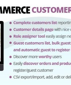 woocommerce customers manager WooCommerce 客户经理