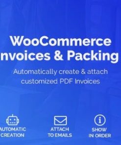 woocommerce pdf invoices packing slips WooCommerce PDF 发票装箱单