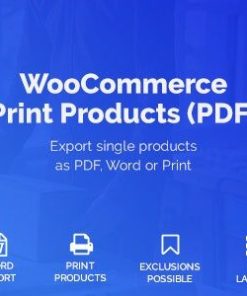 woocommerce print products pdf WooCommerce 打印产品 pdf