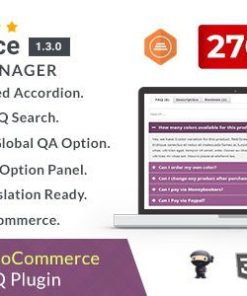 woocommerce product faq manager WooCommerce 产品常见问题解答管理器