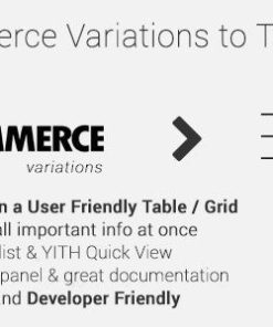 woocommerce variations to table grid 表格网格的 WooCommerce 变体
