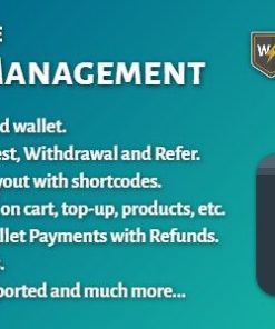 woocommerce wallet management WooCommerce 钱包管理