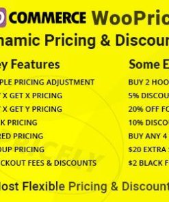 dynamic pricing discounts for woocommerce woopricely WooCommerce Woopricely 的动态定价折扣