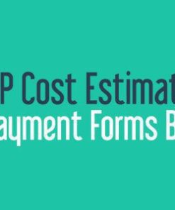 wp cost estimation payment forms builder WP 成本估算付款表单生成器