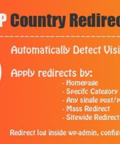 wp geoip country redirect WP GeoIP 国家/地区重定向